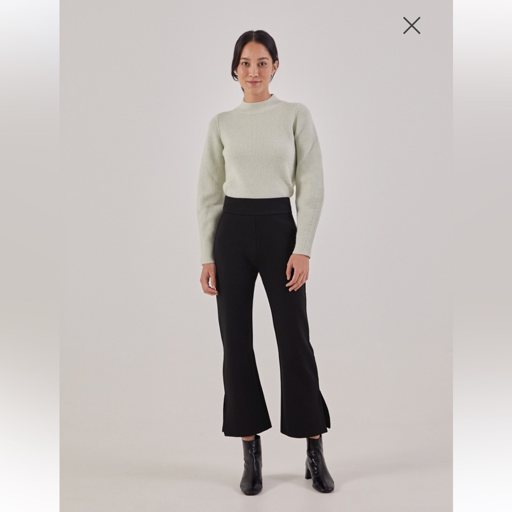 Love Bonita Zaida Kick Flare Side Slit Trousers sz4